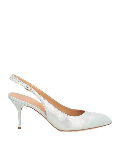 SERGIO ROSSI Pump Silver Leather