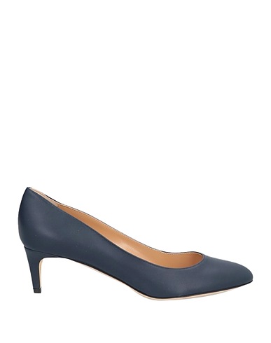 SERGIO ROSSI Pump Midnight blue Leather