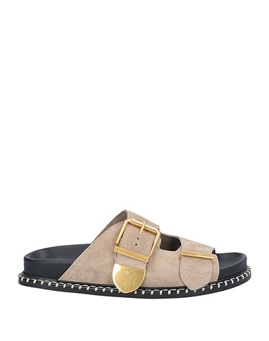 CHLOÉ Sandalen Beige Leder
