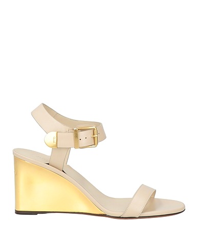 CHLOÉ Sandals Ivory Leather