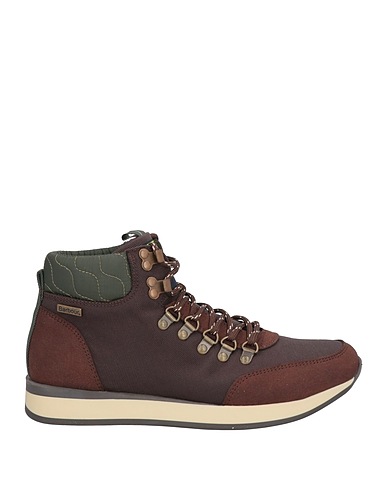BARBOUR Ankle boot Chocolate brown Textile fibres