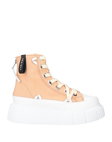INUIKII Sneakers Apricot Leather, Textile fibres