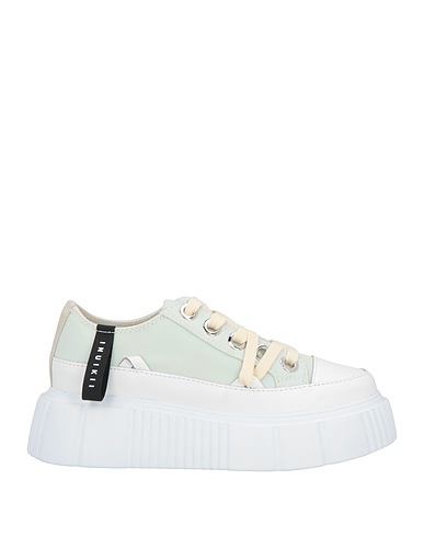 INUIKII Sneakers Light green Textile fibers, Leather