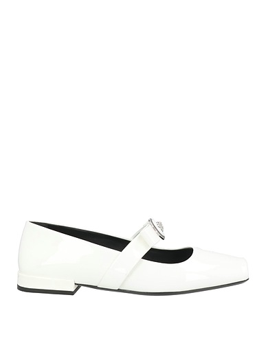 VERSACE Footwear White Calfskin