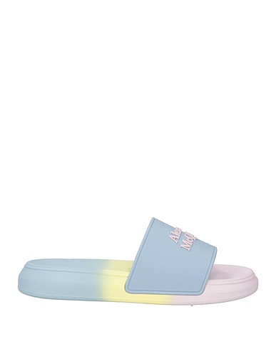 MCQUEEN Sandals Light blue Rubber