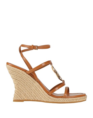 TORY BURCH Espadrilles Camel Goat skin