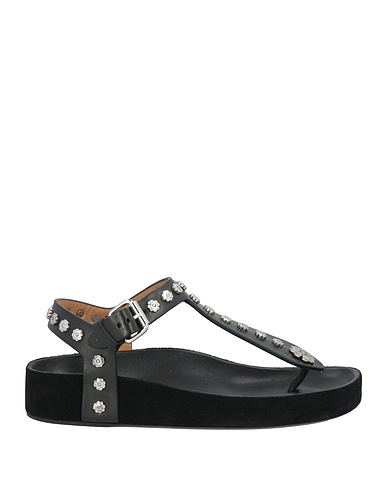 ISABEL MARANT Flip flops Black Leather