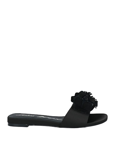 LUCIANO BARACHINI Sandals Textile fibres