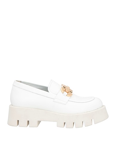 RUCOLINE Loafers White Leather