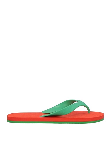 ETRO Flip flops Green Rubber