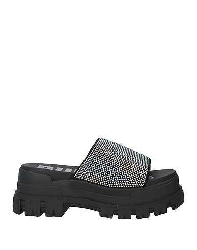 BUFFALO Sandali Nero Lycra®