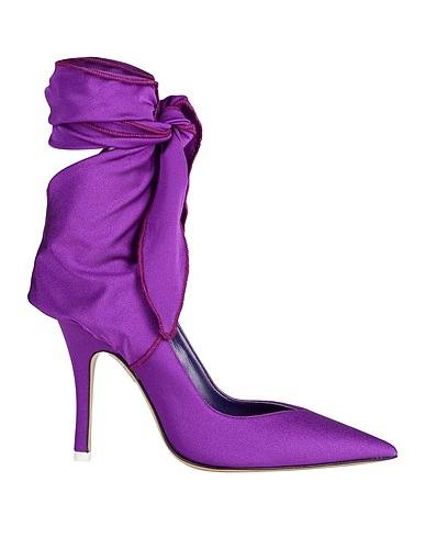 THE ATTICO Court Purple Textile fibres