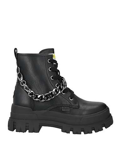 BUFFALO Ankle boot Black Textile fibres