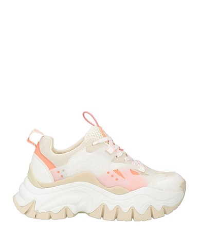 BUFFALO Sneakers Beige Textile fibres