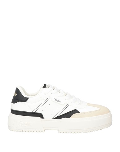 BUFFALO Sneakers White Textile fibres