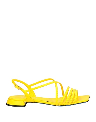 LORIBLU Sandali Giallo Pelle