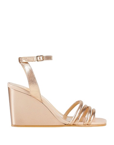 APEPAZZA Sandals Copper Leather