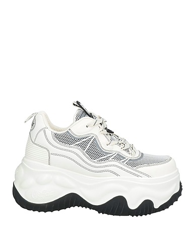 BUFFALO Sneakers Weiß Gewebefasern