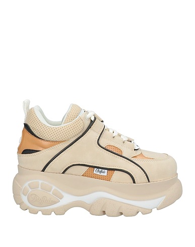 BUFFALO Sneakers Beige Textile fibers