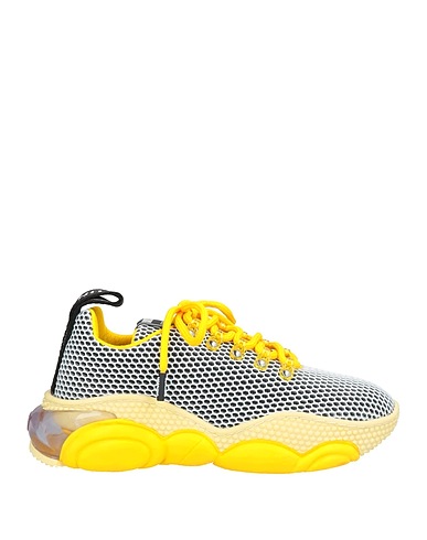 MOSCHINO Sneakers Yellow Textile fibres