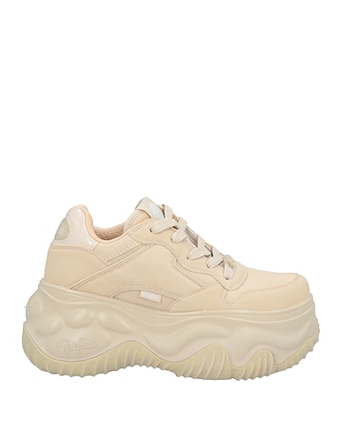 BUFFALO Sneakers Beige Textile fibres
