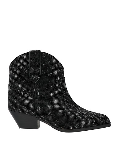 LOLA CRUZ Ankle boot Black Leather