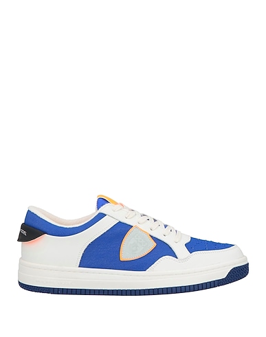 ACBC x PHILIPPE MODEL Sneakers Blue Leather, Textile fibers