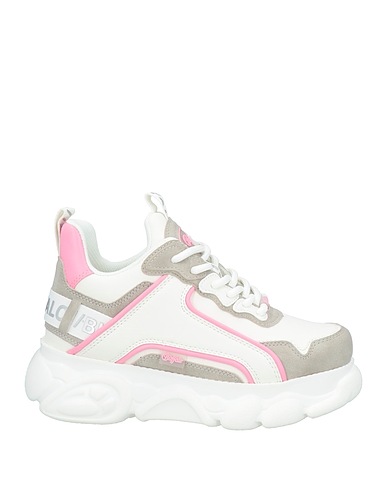 BUFFALO Sneakers White Textile fibres