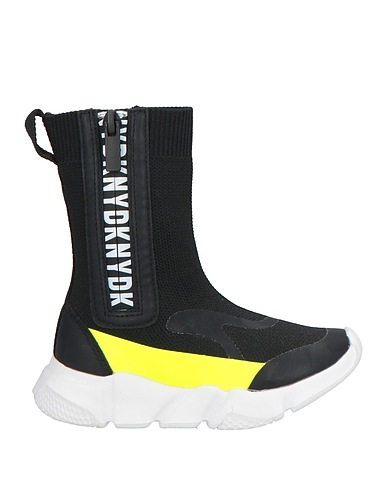 DKNY Ankle boot Black Textile fibres