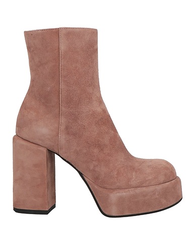 GIAMPAOLO VIOZZI Ankle boot Light brown Leather