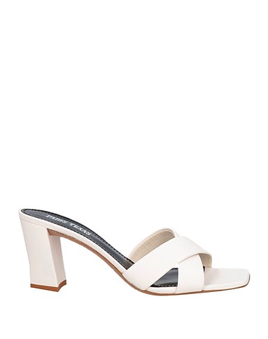 PARIS TEXAS Sandals Ivory Leather