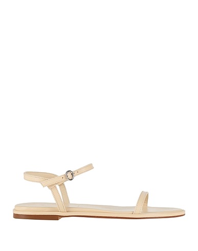 AEYDE Sandalen Elfenbein Leder