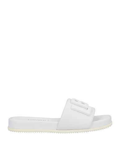 LORIBLU Sandals White Leather
