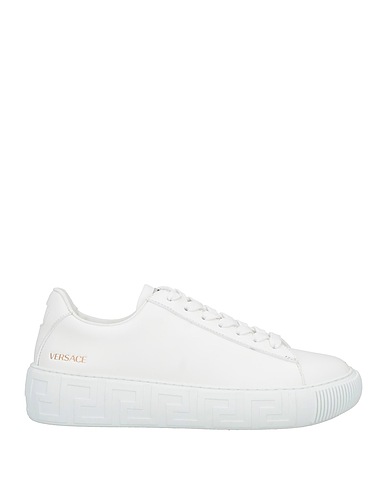 VERSACE Sneakers White Calfskin