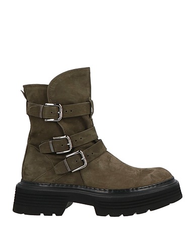 FRU.IT Ankle boot Military green Leather
