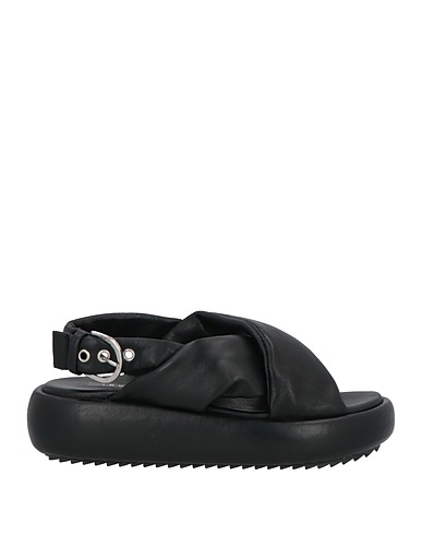 INUIKII Sandales Noir Cuir
