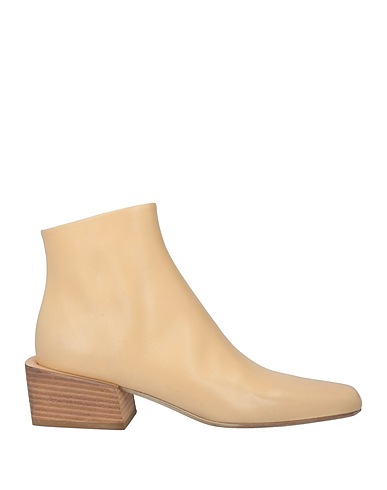 MARSÈLL Ankle boot Beige Calfskin