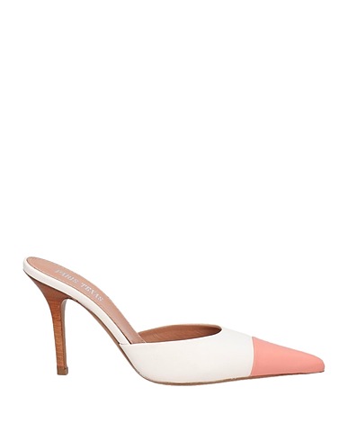 PARIS TEXAS Mules and clogs White Leather