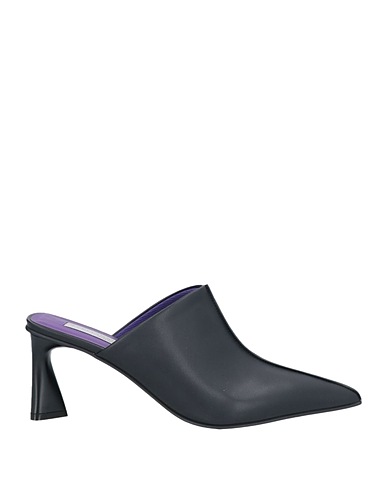 STELLA McCARTNEY Mules and clogs Black Textile fibres