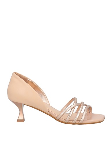 APEPAZZA Sandals Rose gold Leather
