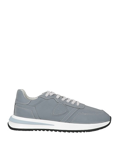 PHILIPPE MODEL Sneakers Grey Textile fibers, Leather