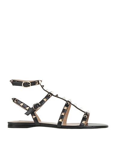 VALENTINO GARAVANI Sandals NERO Leather