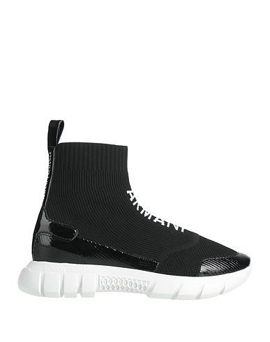 ARMANI EXCHANGE Sneakers Black Textile fibres