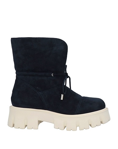 7:AM Stiefelette Nachtblau Leder