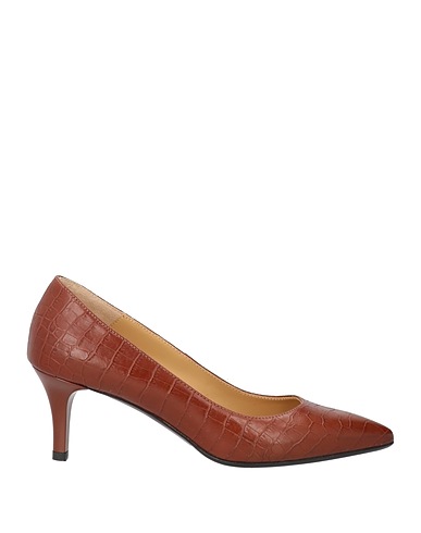 LORIBLU Court Brown Calfskin