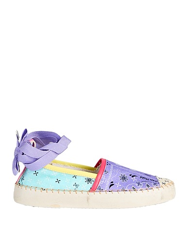 PHILIPPE MODEL Sneakers Lilac Textile fibers, Leather