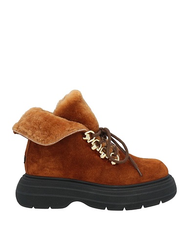 7:AM Ankle boot Brown Shearling