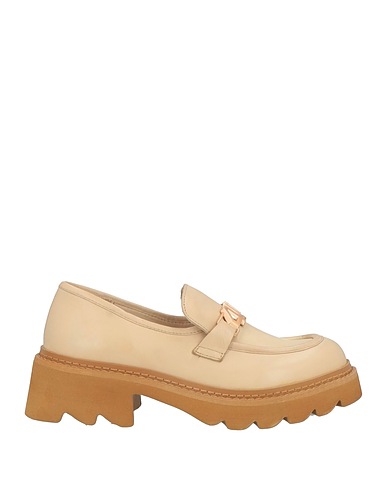PACIOTTI 4US Loafers Beige Calfskin