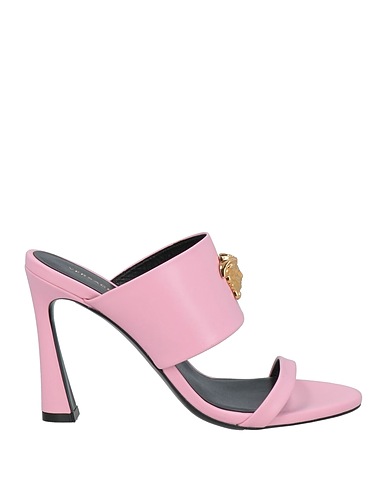 VERSACE Sandali Rosa 100% Pelle di vitello