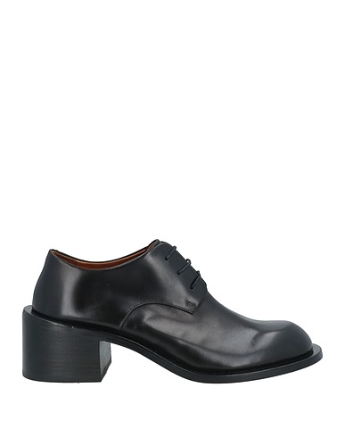 MARSÈLL Laced shoes Black Calfskin